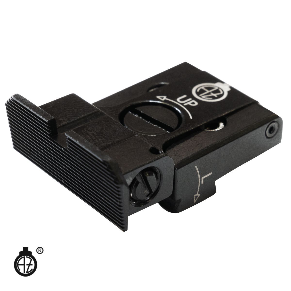 Stavitelné ocelové hledí Zendl pro pistole Walther PDP, mikrometrické