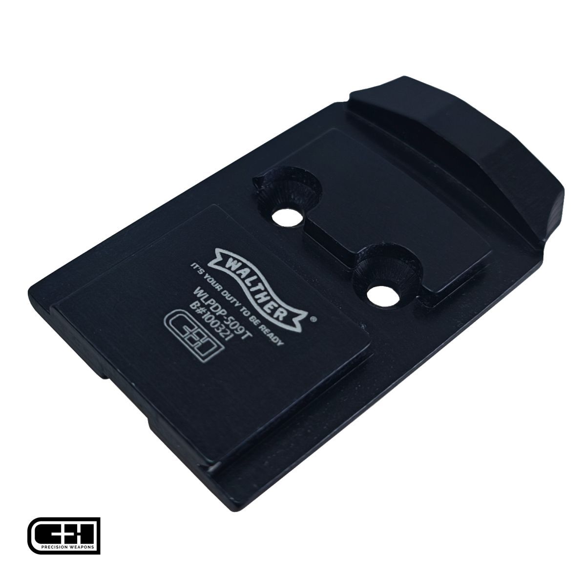 Adaptér C&H Precision pro kolimátor Holosun 509T na Walther PDP GEN1