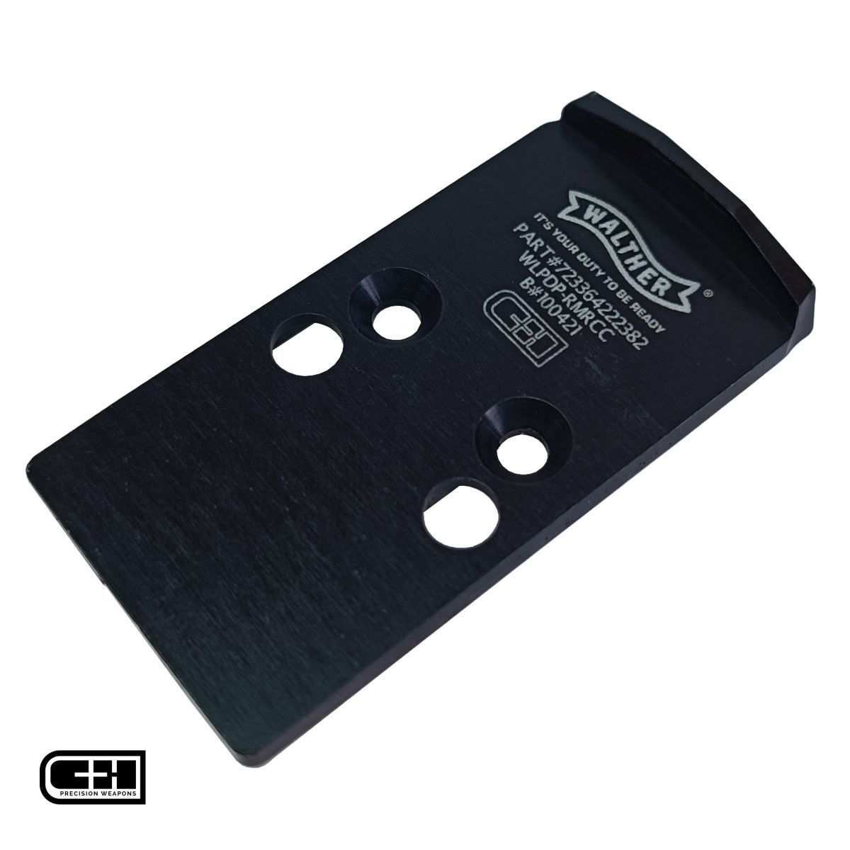 Adaptér C&H Precision pro kolimátor Trijicon RMRcc na Walther PDP GEN1