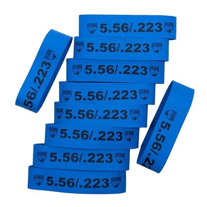 Identifikacní pásek na zásobník AR-15, Faxon, 5,56/223, modrý, bal. 10ks