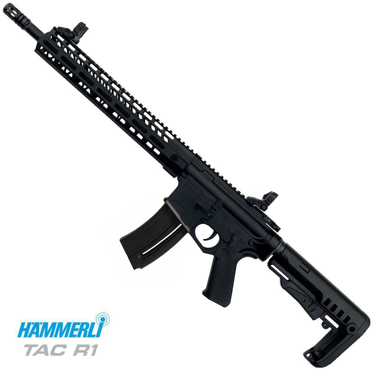 Hämmerli TAC R1 INT 22LR HV, malorážka samonabíjecí, 20 náboju, cerná