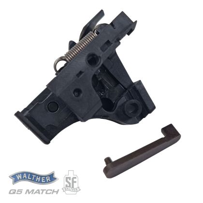 Domecek spoušte, Walther Q5 Match SF, 9 mm Luger, sestava