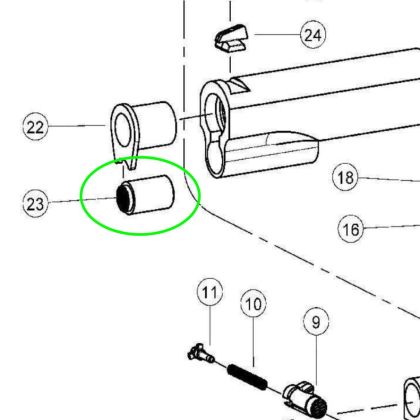 Opera vratné pružiny Walther Colt 1911, 22 LR