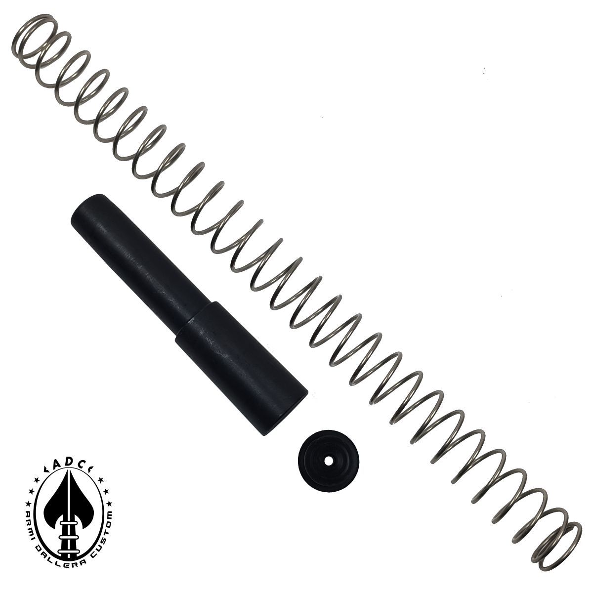 Težký doraz záveru (250 g) ADC AR-9, vcetne vratné pružiny (buffer)