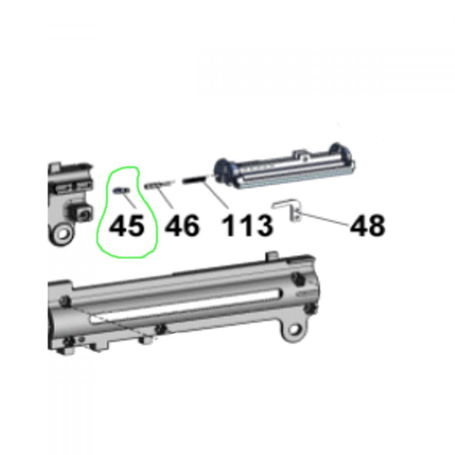 Vytahovac pro Walther Hämmerli TAC R1, Colt M4/M16, H&K