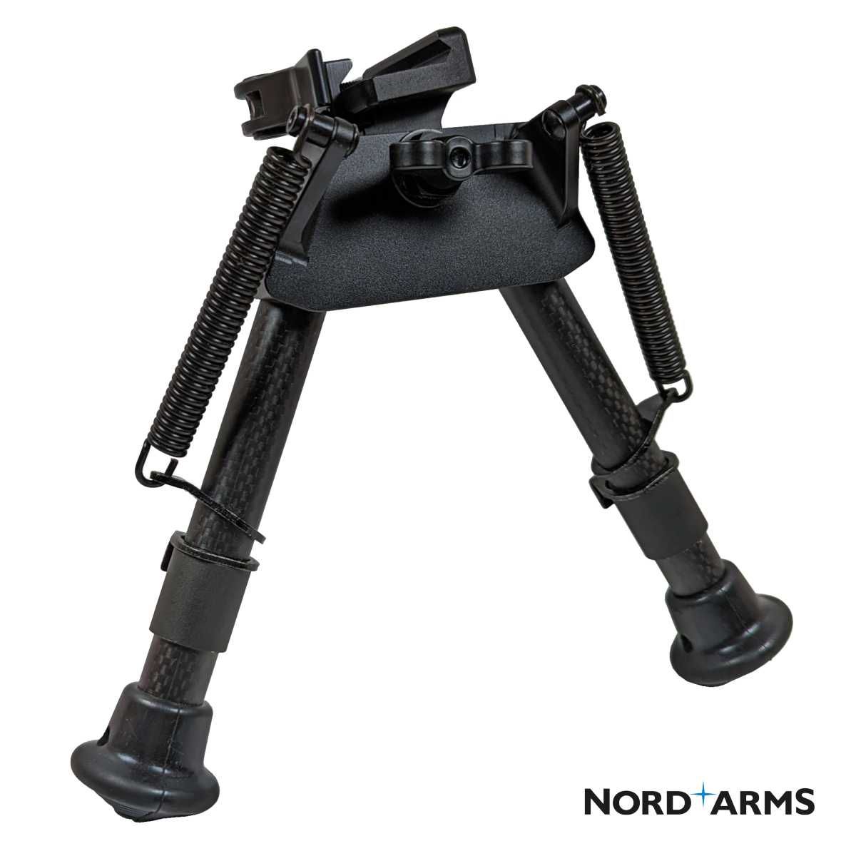 Dvounožka Nord Arms Small Bipod, nízká, carbon