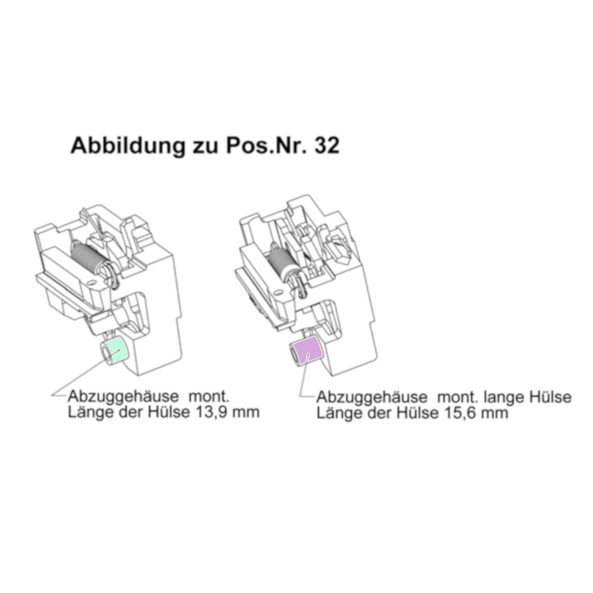 Pouzdro úderníku - Walther P99 40 S&W