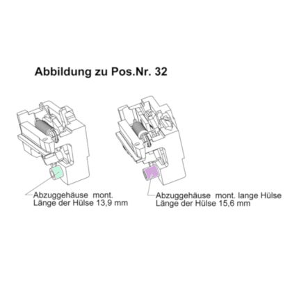 Pouzdro úderníku - Walther P99 40 S&W