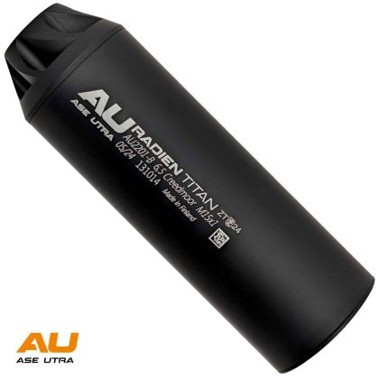 Tlumic Ase Utra RADIEN Titan 6,5 mm M15x1, cerný