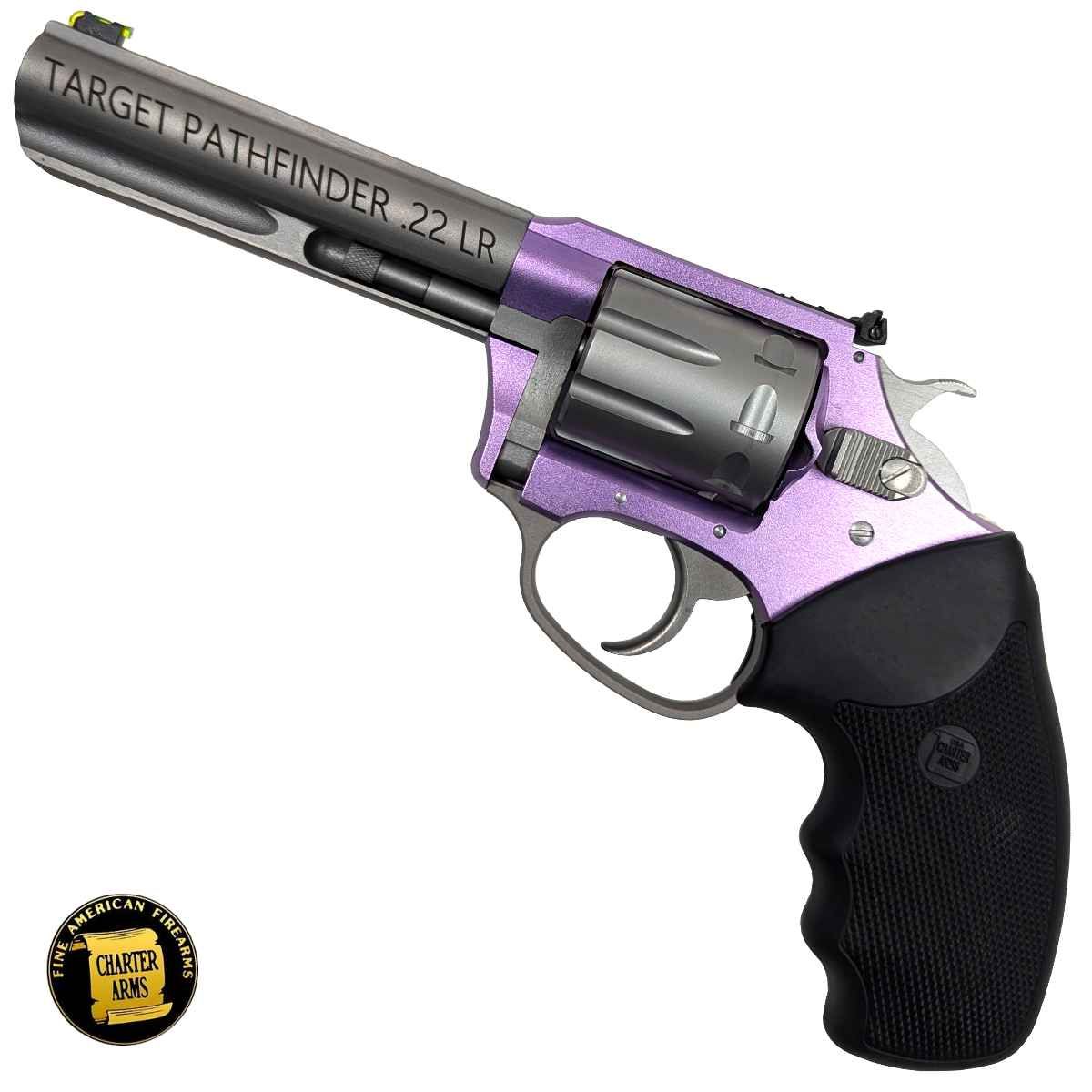 Charter Arms Target Pathfinder Lavender Lady, .22 LR, 8 nábojů, revolver