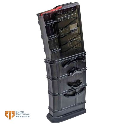 Zásobník ETS pro AR-15 se zámkem na párování, 30 náboju, Carbon Smoke, Gen 2