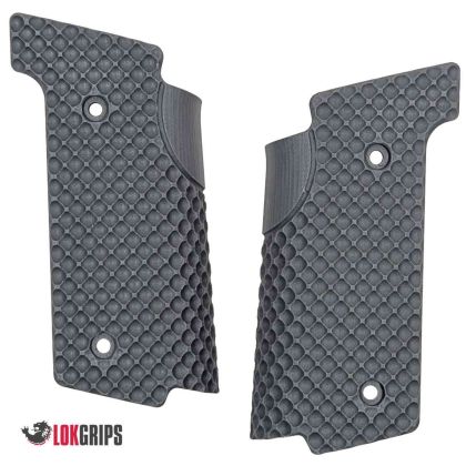 Strenky LOKGRIPS pro Walther PDP FS, SF Thin, Bogies, šedé