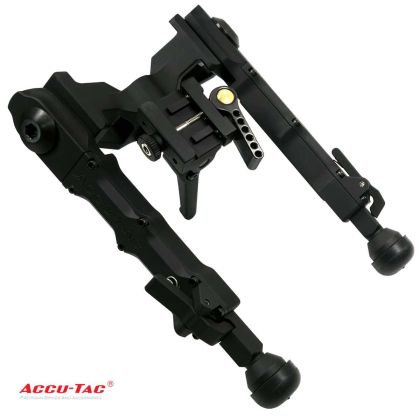 Bipod Accu-Tac WB-4 Picatinny, Black, dvojnožka