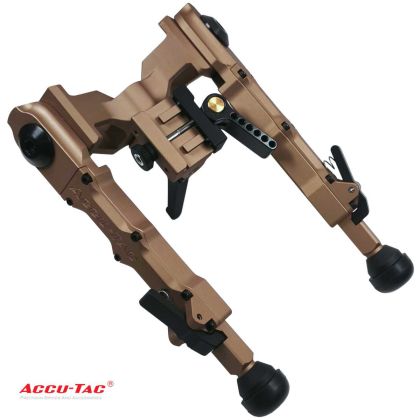 Bipod Accu-Tac WB-4 Picatinny, FDE, dvojnožka