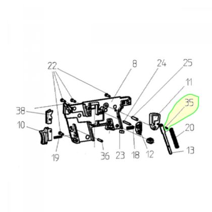 Rozpínací kolík - Walther G22