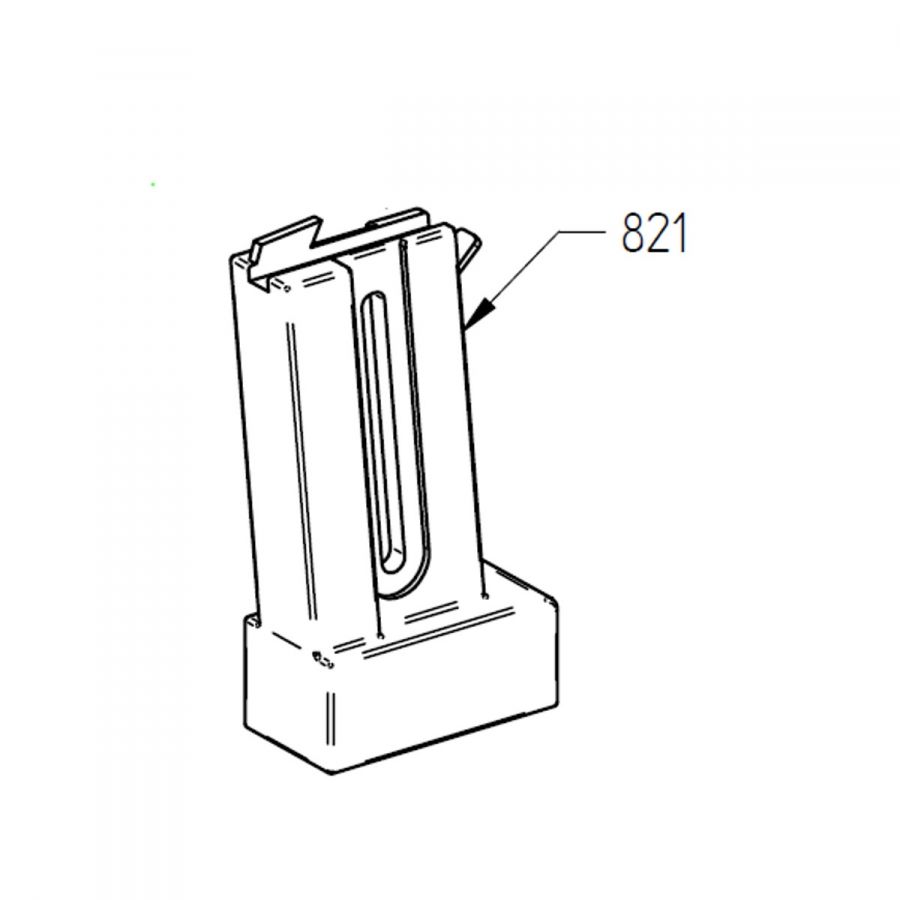 Zásobník Pardini HP 32 S&W Long WC, 5 nábojů