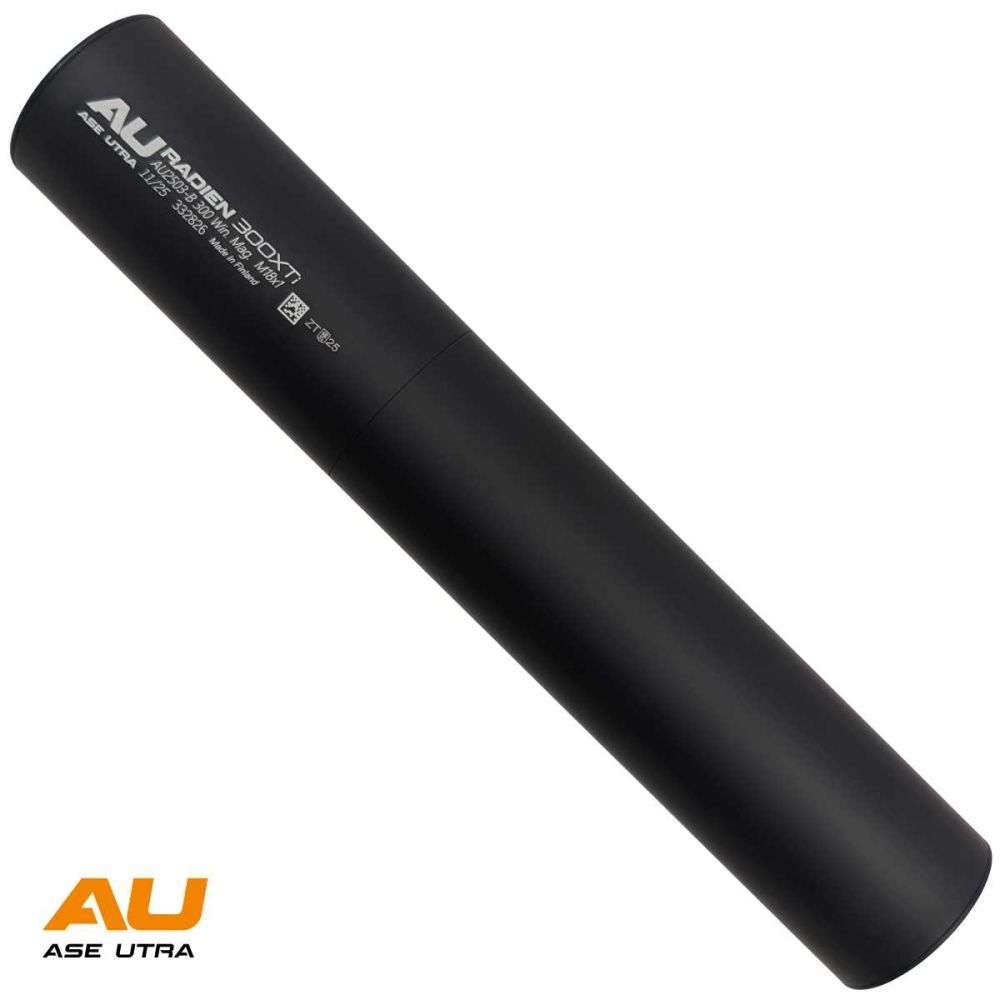 Tlumič Ase Utra RADIEN 300XTi, M18x1, 300 Win. Mag., černý
