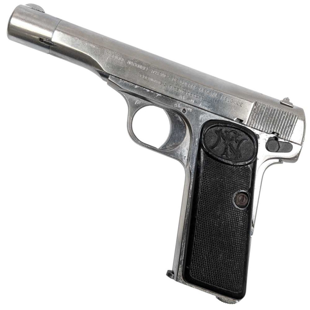 FN (Browning) Model 1910/22, 7,65 mm Brown., chrom, pistole samonabíjecí, použitá