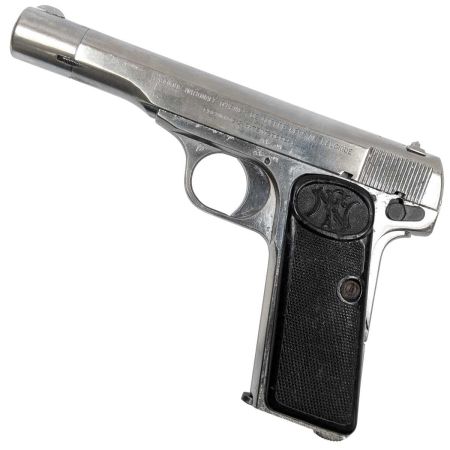 FN (Browning) Model 1910/22, 7,65 mm Brown., chrom, pistole samonabíjecí, použitá