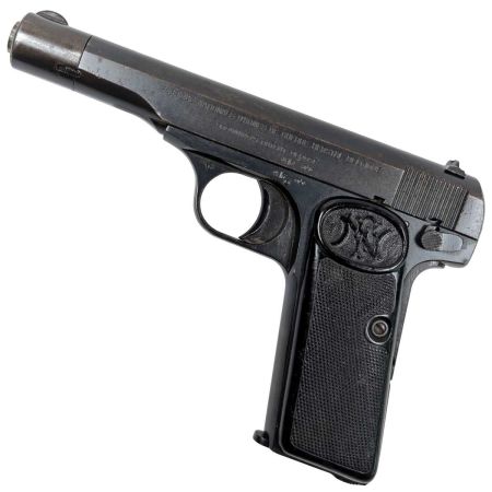 FN (Browning) Model 1910/22, 7,65 mm Brown., pistole samonabíjecí, výborný stav, použitá
