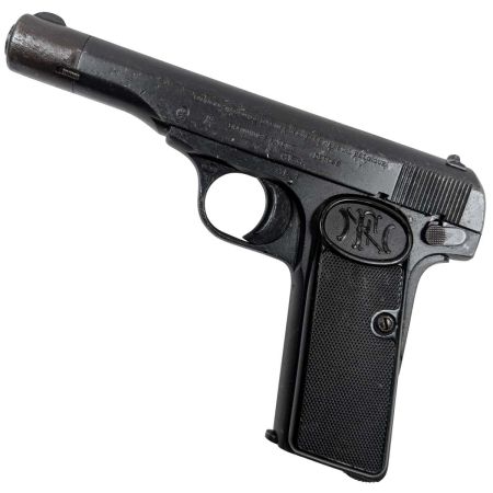 FN (Browning) Model 1910/22, 7,65 mm Brown., pistole samonabíjecí, dobrý stav, použitá