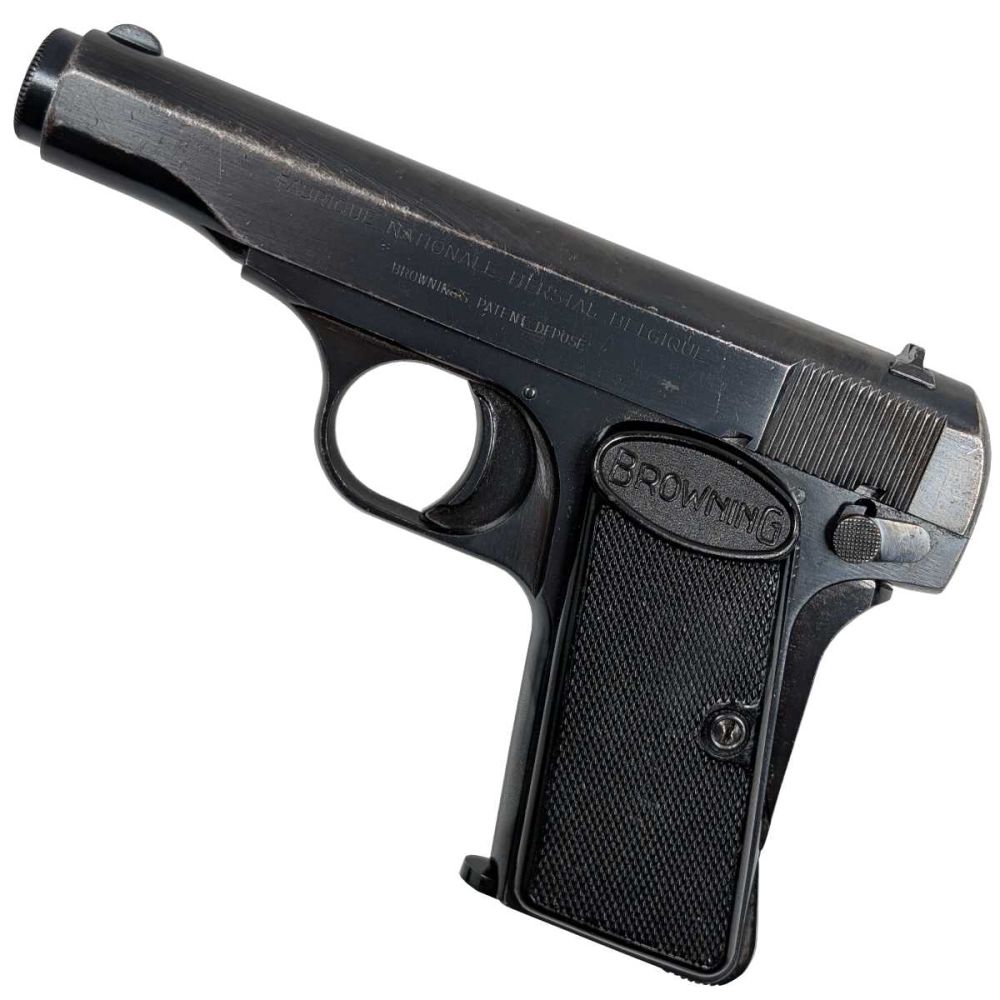 FN (Browning) Model 1910, 9 mm Brown., pistole samonabíjecí, výborný stav, použitá