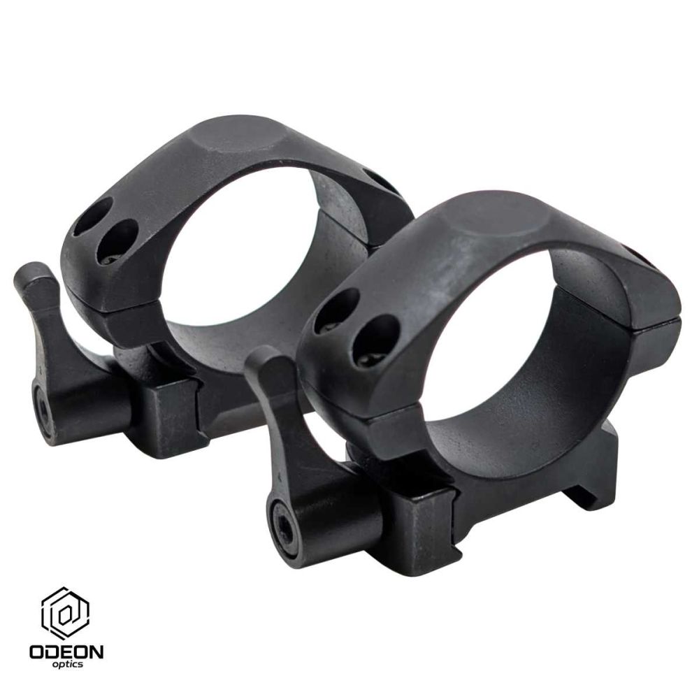 Ocelové montáže ODEON rychloupínací 30 mm, nízká (4,5 mm)