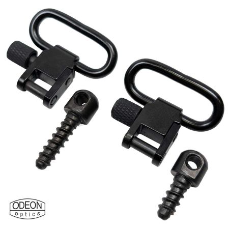 Šrouby s čepem a poutkem do pažby ODEON, 1 pár