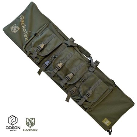 Taktické pouzdro GeckoTex Tactical na dlouhou zbraň, 107x30 cm, zelená