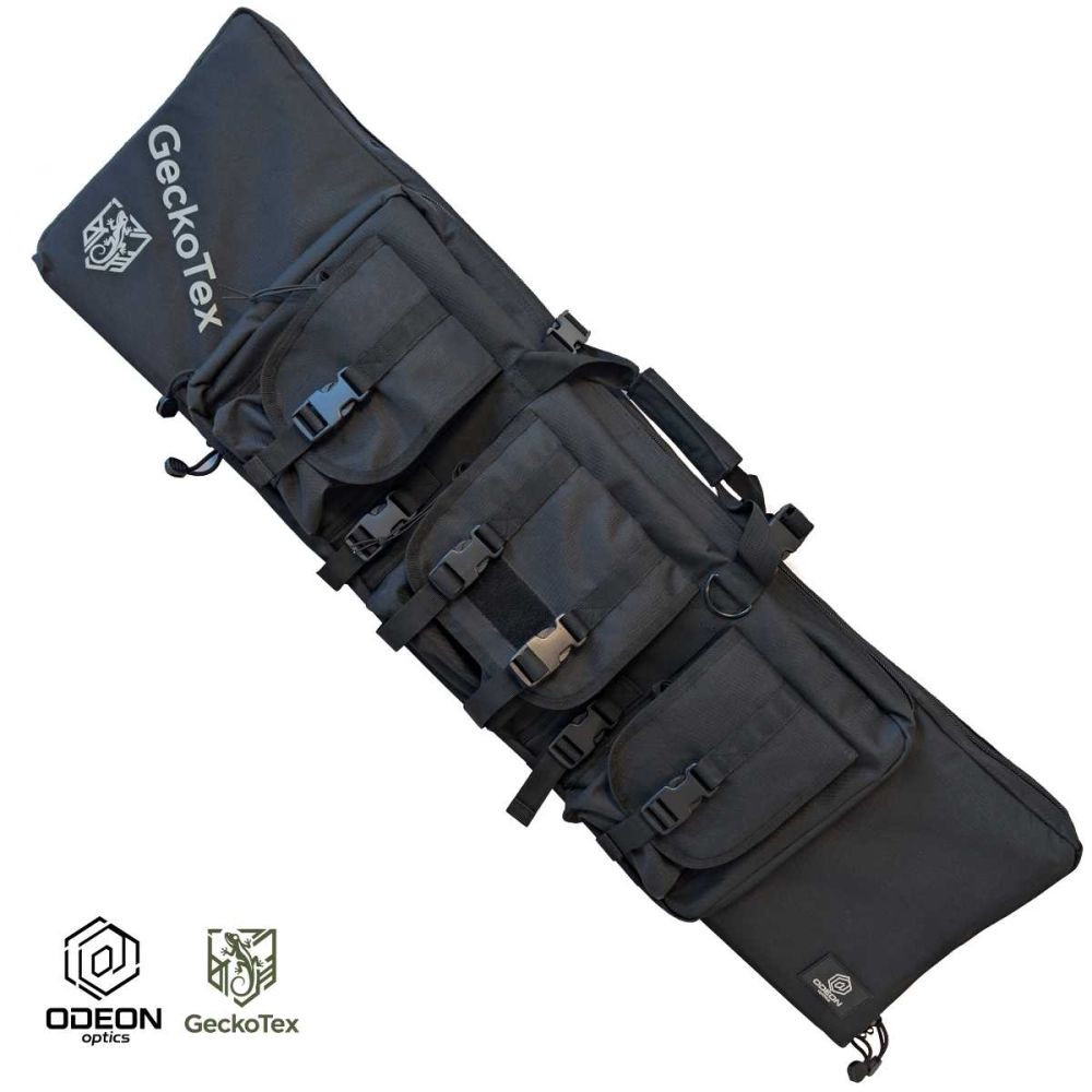 Taktické pouzdro GeckoTex Tactical na dlouhou zbraň, 107x30 cm, černá