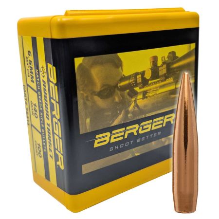 Střela Berger 6,5 mm (.264) Hybrid Target, 9,1 g / 140 gr (bal. 100ks)