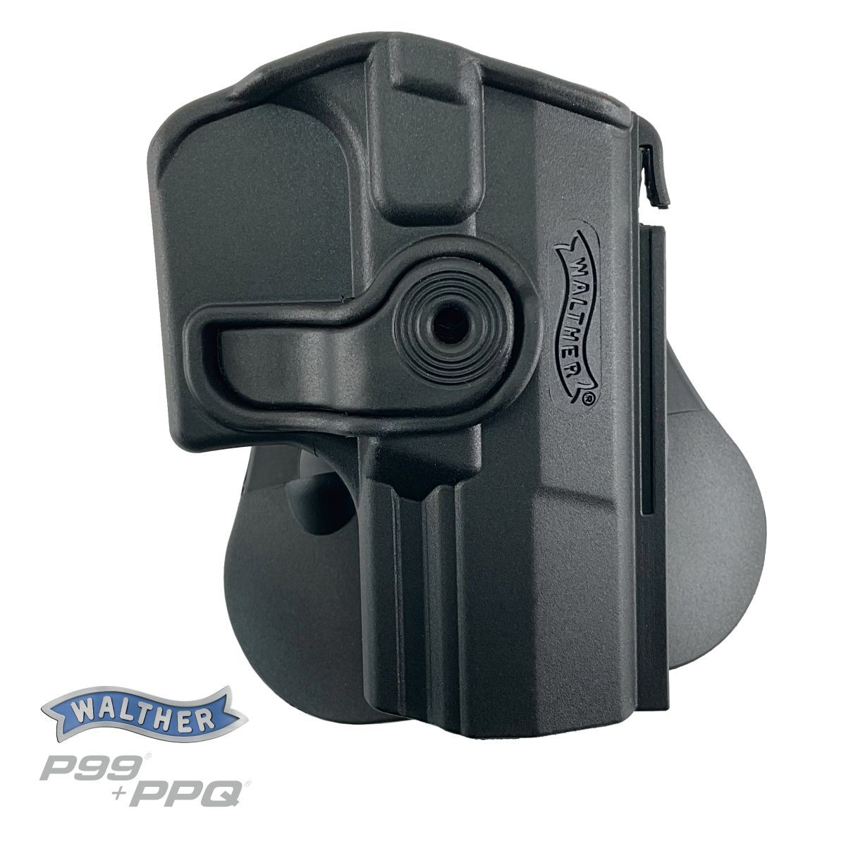 Pouzdro na pistoli Walther P99 a PPQ, pádlo, plastové, pravé, IMI Defence