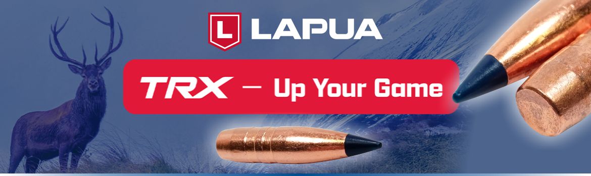Nové bezolovnaté střely Lapua TRX
