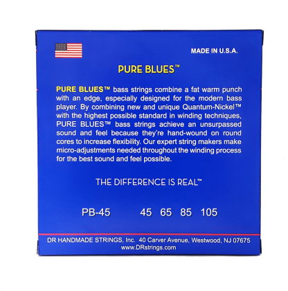 DR Strings Pure Blues PB-45