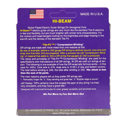 DR Strings Hi-Beam MTR-10