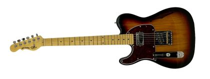 G&L Tribute ASAT Classic Bluesboy Semi-Hollow Lefty 3-Tone Sunburst, MP