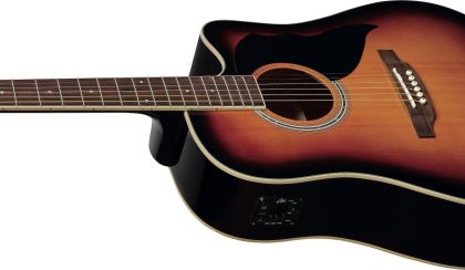 EKO Ranger CW EQ Brown Sunburst