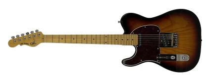 G&L Tribute ASAT Classic Lefty 3-Tone Sunburst, MP