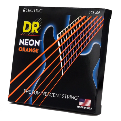 DR Strings Neon Orange NOE-10