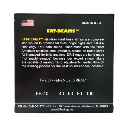 DR Strings Fat-Beams FB-40