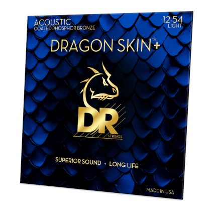 DR Strings Dragon Skin+ DAP-12
