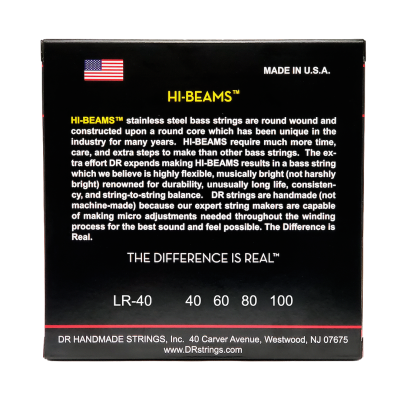 DR Strings Hi-Beam LR-40