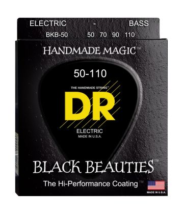 DR Strings Black Beauties BKB-50