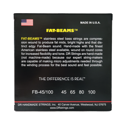 DR Strings Fat-Beams FB-45/100