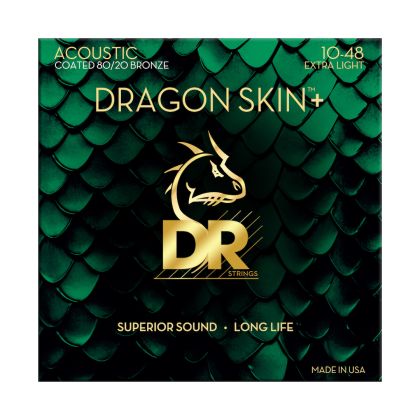 DR Strings Dragon Skin+ DA8-10