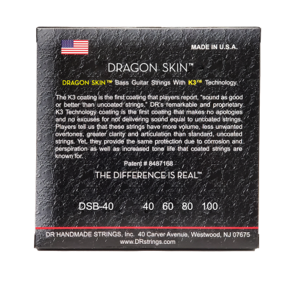 DR Strings Dragon Skin DSB-40