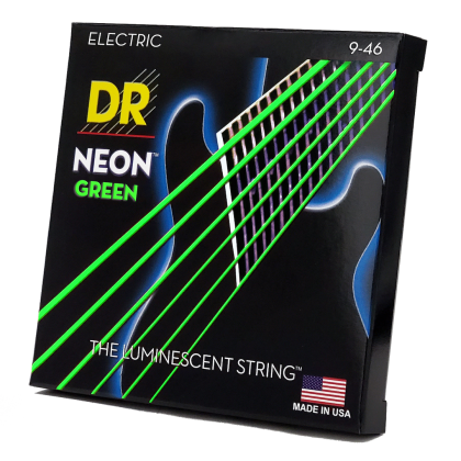 DR Strings Neon Green NGE-9/46