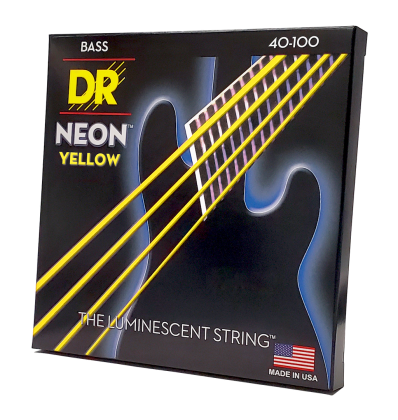 DR Strings Neon Yellow NYB-40