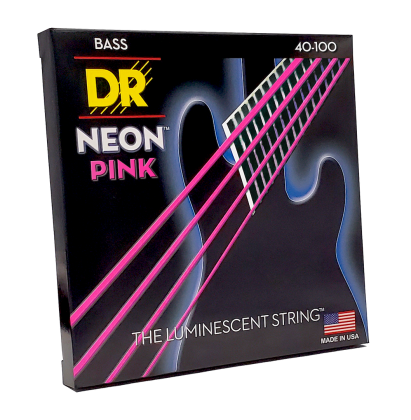 DR Strings Neon Pink NPB-40