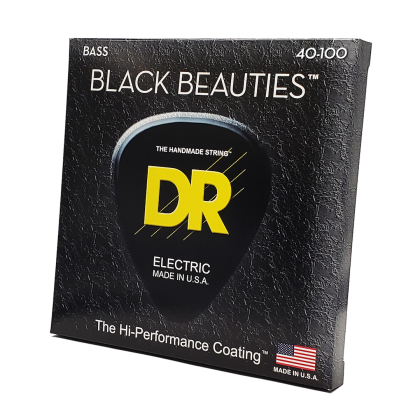 DR Strings Black Beauties BKB-40